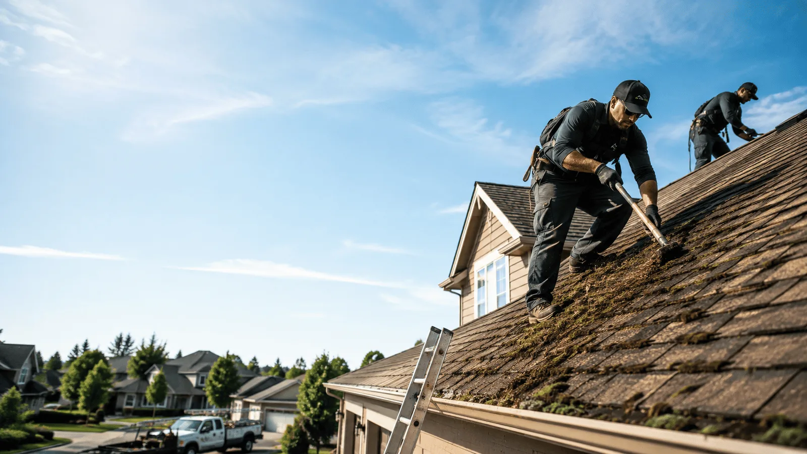 Roof Moss Removal in Linton, ND near me